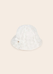Cappello pizzo neonata 10409