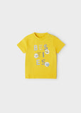 Maglietta manica corta ECOFRIEND lettere neonato 1011