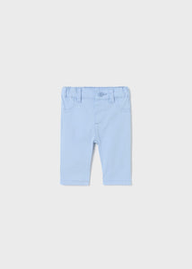 Pantalone con vita regolabile in cotone neonato 595