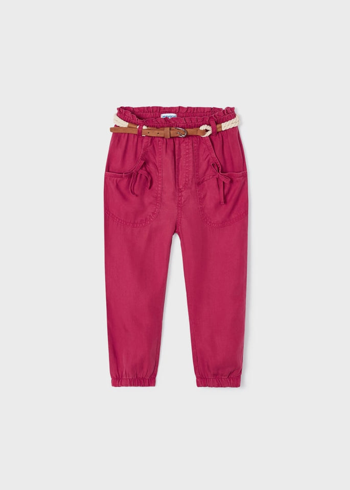 Pantalone lungo morbido TENCEL™ Lyocell bambina 3503