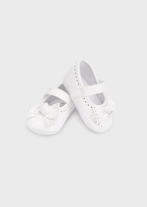 Scarpe fiocco neonata 9519