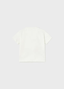 T-shirt stampa cotone sostenibile neonato 1027